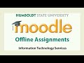 Moodle-Offline Assignments