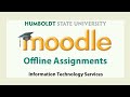Moodle-Offline Assignments