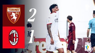 Bonomi's penalty not enough | Torino 2-1 AC Milan | Primavera 1 Highlights