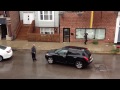 Poorly Attempted HIT and RUN.... Cab Drive Gets Revenge!!!!! Driver Smashes six Cars