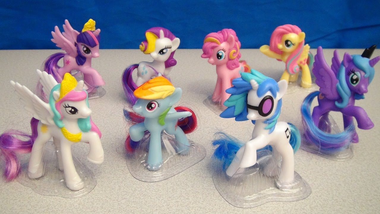 MCDONALDS MY LITTLE PONY 2014 FRIENDSHIP IS MAGIC HAPPY MEAL TOY VIDEO