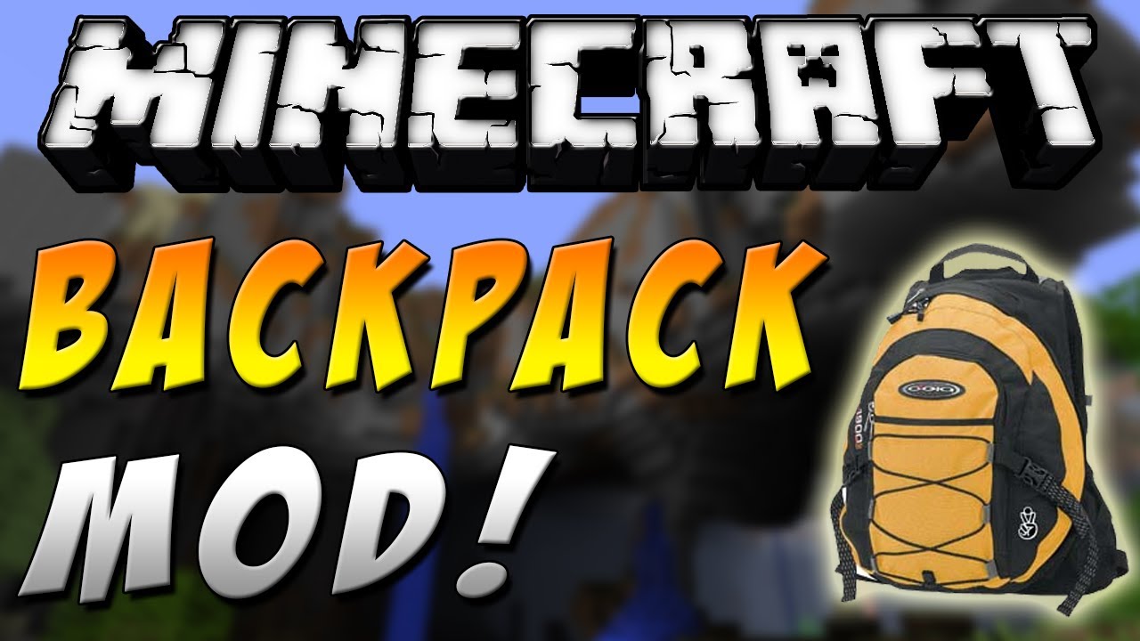 minecraft 1.12.2 mods backpack