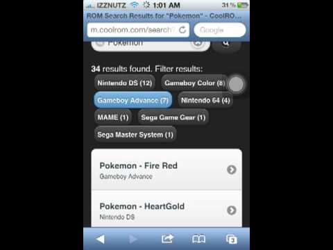 How to get a GB GBA SNES N64 Emulators n ROMs For Iphone ipodtouch ...