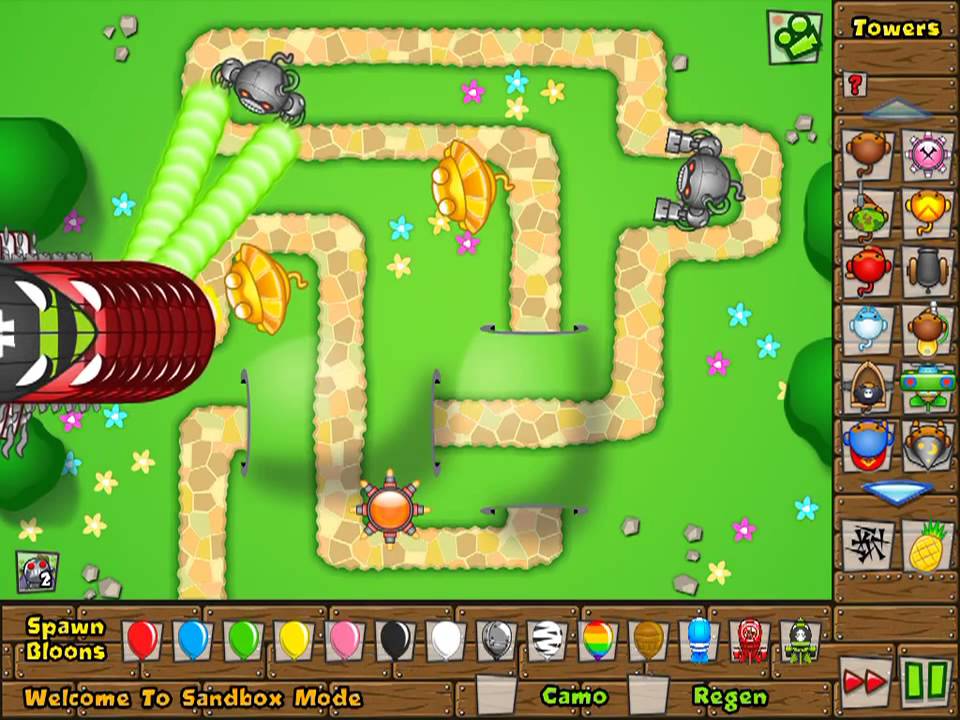 bloons td 5 spiked math