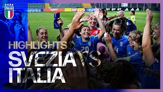 Highlights: Svezia-Italia 0-1 | Women’s Under 19 EURO 2025