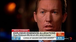 Sunrise - Explosive revelations in Essendon scandal