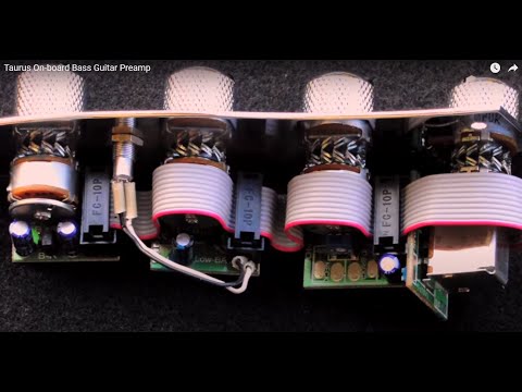 Taurus On-board Bass Guitar Preamp