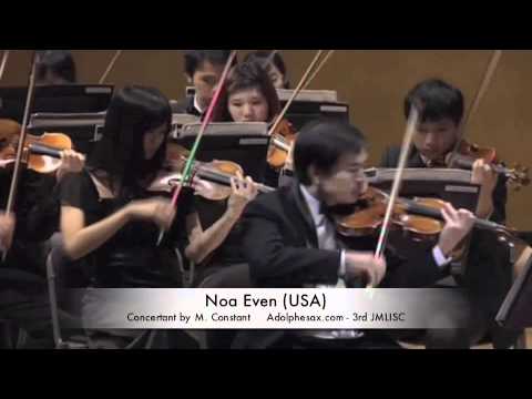 3rd JMLISC Noa Even (USA) Concertant by M. Constant