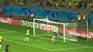 WM 2014 - Deutschland - Brasilien 7:1 alle Tore Brasilien - Deutschland 1:7