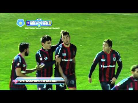 Gol de Catalán. San Lorenzo 1 Almirante 0. Copa Argentina. Fútbol Para Todos