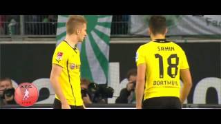 Wolfsburg - Borussia Dortmund Goal Reus 9/11/13 Вольфсбург-Боруссия Дортмунд 0-1 HD