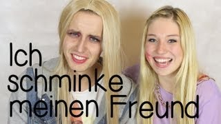 ICH SCHMINKE MEINEN FREUND ♥