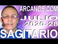 Video Horóscopo Semanal SAGITARIO  del 5 al 11 Julio 2020 (Semana 2020-28) (Lectura del Tarot)