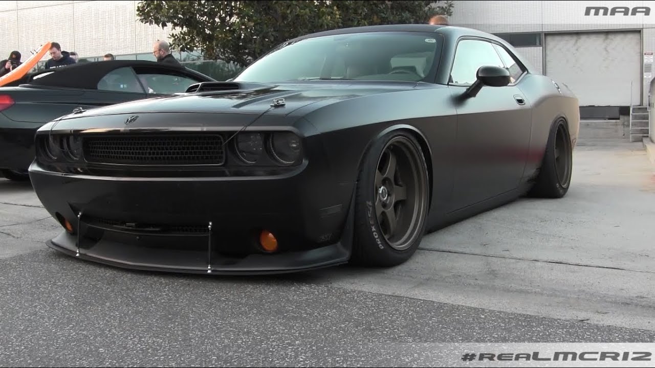 Stunning Dodge Challenger - Lowered! - YouTube