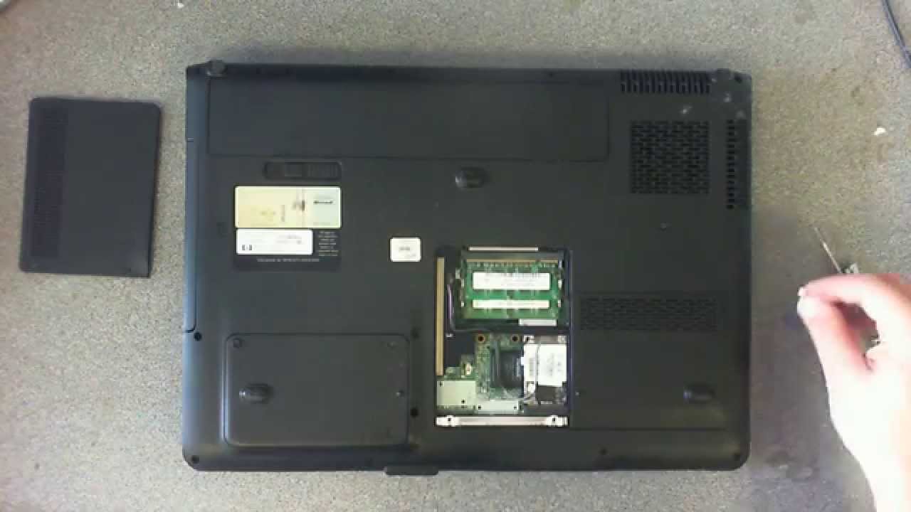 Laptop Repair HP Pavillion dv9000 cmos Battery Replacement.wmv 