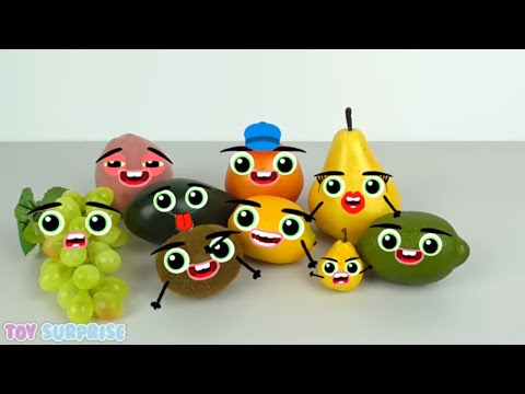 fruits with faces | Things doodle | cutefood foodfaces | Toysurprise ENG