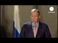 Генсек ООН обсудил ситуацию в Сирии с Путиным и Лавровым (euronews, 17.05.2013)