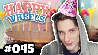 SCHLIMMSTER GEBURTSTAG EVER! :D ★ HAPPY WHEELS #045 | Herr Bergmann