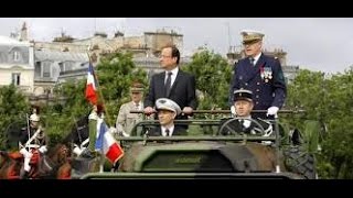 Hollande sifflé sur les Champs-Elysées - 14 Juillet 2014 + interpellations