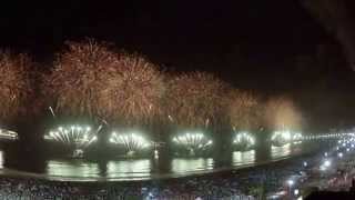 Virada 2013 2014 em Copacabana - FOGOS - fireworks