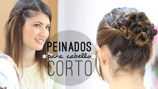 Peinados fáciles para cabello corto