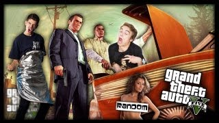 Grand theft auto 5 [Double letsplay] - Random rozbíjanie mesta! w/Smusa