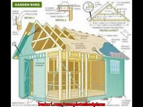 Free Garden Shed Plans 12X16