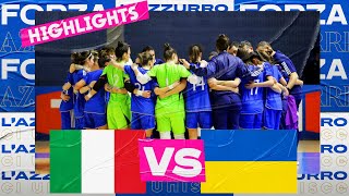 Highlights: Italia-Ucraina 6-0 | Futsal | Femminile | Amichevole