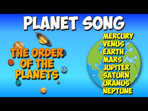 Planet Song- teach the order of the planets! - YouTube