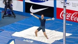 Renaud Lavillenie bat le record du monde de saut à la perche à 6,16 mètres - 15/02