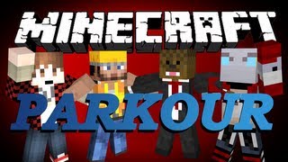 Minecraft BUILDS PARKOUR Minigame w/ BajanCanadian, NoochM, and CharlieBuilds