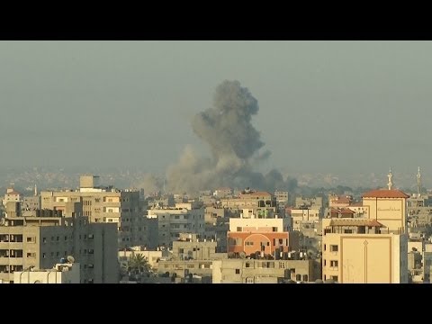 Israel has ramped up its aerial assault on Gaza on Thursday. Hundreds of targets have been hit in the last 24 hours as rocket fire continues from the Gaza Strip.