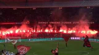 1.FC Nürnberg - VfB Stuttgart 2:0 - Pyrointro Nordkurve Nürnberg - 26.03.14