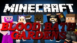 BRAND NEW Minecraft Blood Bath Garden Minigame w/ Ssundee, SetoSorcerer and Friends!