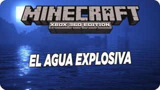 MineCraft Xbox360 - Tutorial Trampa Troll "El Agua Explosiva"