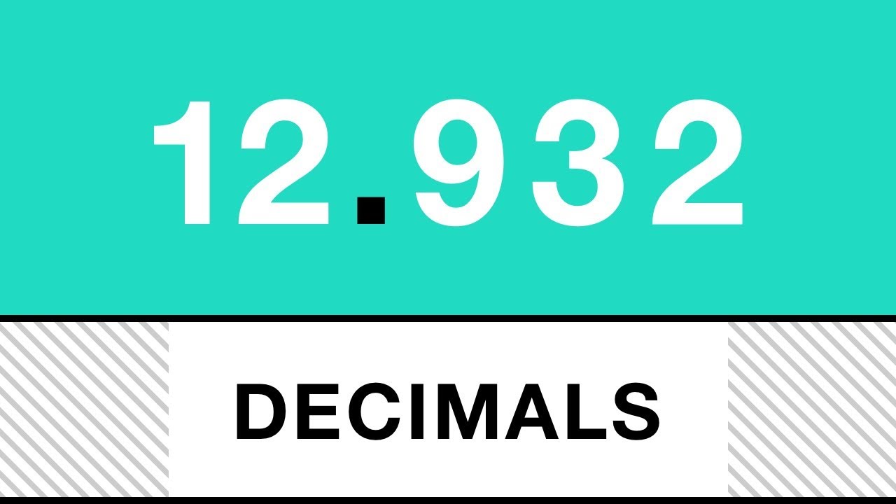 Math Basics: Decimals - YouTube