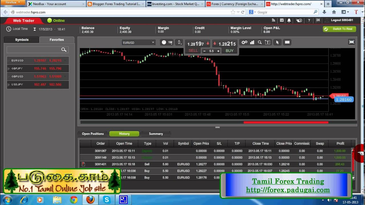 Forex trading in tamil youtube