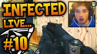 "NO WAY!" - Road To - KEM Infected #10 LIVE w/ Ali-A! - (Call of Duty: Ghost Gameplay)