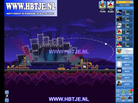 Angry Birds Friends Tournament Level 2 Week 70 (tournament 2) Rock in Rio no power-ups