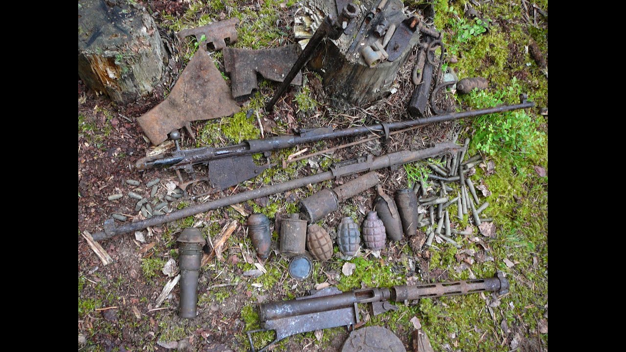 Раскопки на карельском перешейке \\ searching treasure with m.