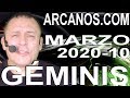 Video Horóscopo Semanal GÉMINIS  del 1 al 7 Marzo 2020 (Semana 2020-10) (Lectura del Tarot)