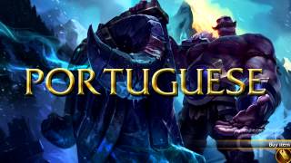 LoL Previews - Braum interactions - Portuguese Only