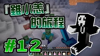 『雖小恙的旅程』#12 - 被一大堆喪屍圍嘔 (Minecraft)