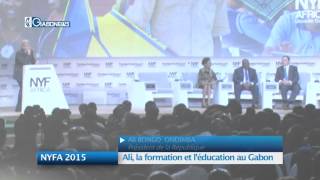 NYFA 2015 : Ali, la formation et l’éducation au Gabon