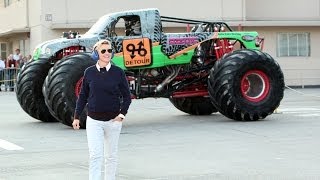 Ellen's First Monster Truck Experience