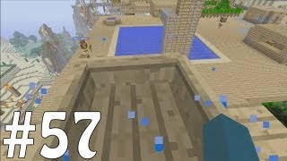 Minecraft Xbox - Sky Island Challenge - Squiddy's Super Slide!! [57]