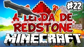 CANHÃO DE BATALHA! - A Lenda de Redstone: Minecraft #22