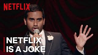 Aziz Ansari: Buried Alive - "Black Dudes are Blown Away by Magic Tricks" - Netflix [HD]