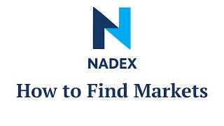Watch Video: Find Markets to Trade