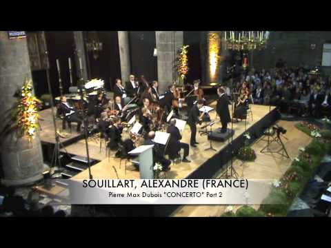 SOUILLART, ALEXANDRE (FRANCE) Concerto de Dubois Part2